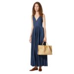 VALENTINO GARAVANI MEDIUM SHOPPING BAG IN LACE-EFFECT RAFFIA