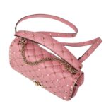 VALENTINO GARAVANI ROCKSTUD SPIKE CALFSKIN SHOULDER BAG