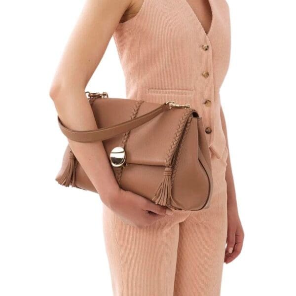 CHLOE PENELOPE MEDIUM SOFT SHOULDER BAG WOODROSE