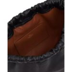 VALENTINO GARAVANI VLOGO POUF NAPPA LEATHER POUCH