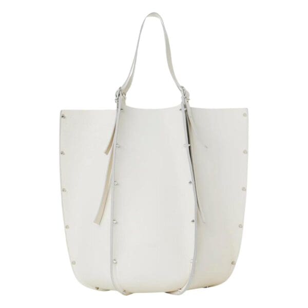 CHLOE CARMELA TOTE BAG WHITE