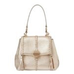 CHLOE PENELOPE SMALL SOFT SHOULDER BAG LIGHT GOLD