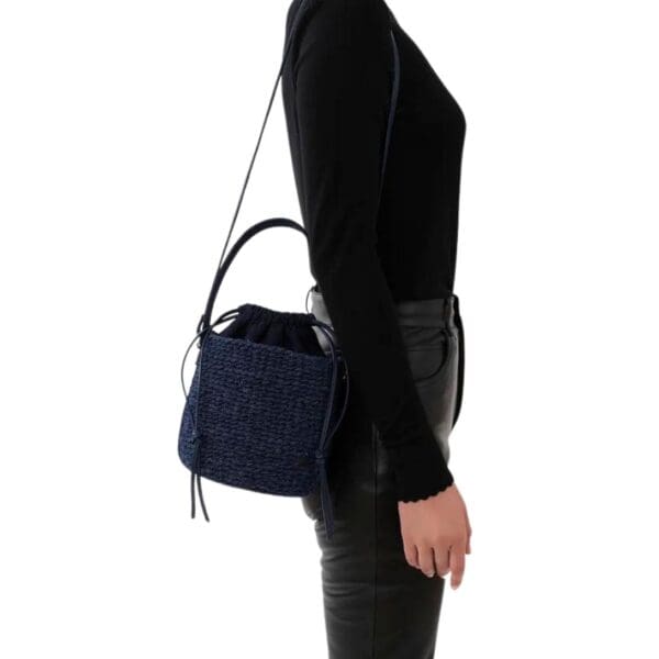 CHLOE SMALL WOODY BASKET DENIM - Image 7