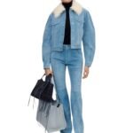 CHLOE MEDIUM MONY TOTE BAG STORM BLUE