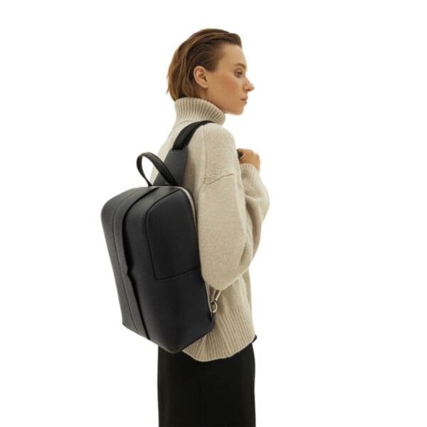 VALEXTRA V-LINE ONE SHOULDER BACKPACK