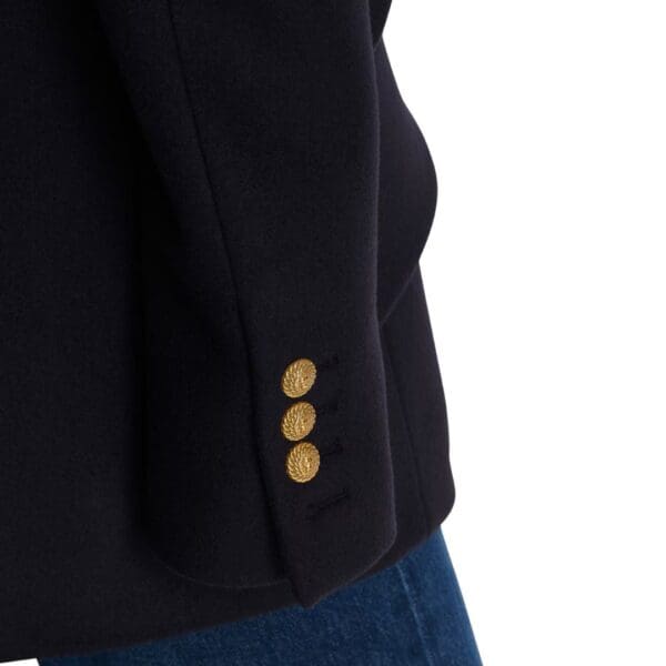 BALMAIN SHORT MILITARY STYLE COAT