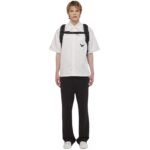 MCM HIMMEL BACKPACK IN LAURETOS JACQUARD GREY