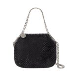 STELLA MCCARTNEY FALABELLA CRYSTAL MESH MINI TOTE BAG