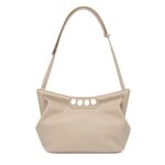 ALEXANDER MCQUEEN WOMENS THE PEAK BAG IN CAMEL