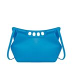 ALEXANDER MCQUEEN WOMENS THE PEAK BAG MINI IN LAPIS BLUE