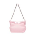 ALEXANDER MCQUEEN WOMENS THE PEAK BAG SMALL IN NEW PINK