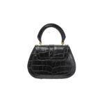VERSACE CROC-EFFECT GRECA GODDESS MINI BAG