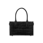 VERSACE CROC-EFFECT MEDUSA '95 SMALL TOTE