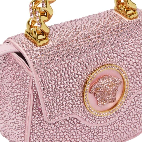 VERSACE CRYSTAL LA MEDUSA MINI BAG