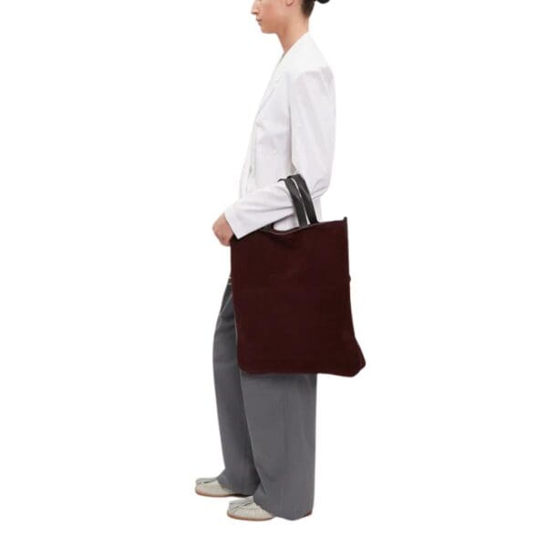 LA GARCONNE DRIES VAN NOTEN SUEDE LARGE SOFT BAG
