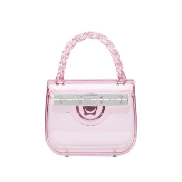 VERSACE LA MEDUSA TRANSPARENT MINI BAG
