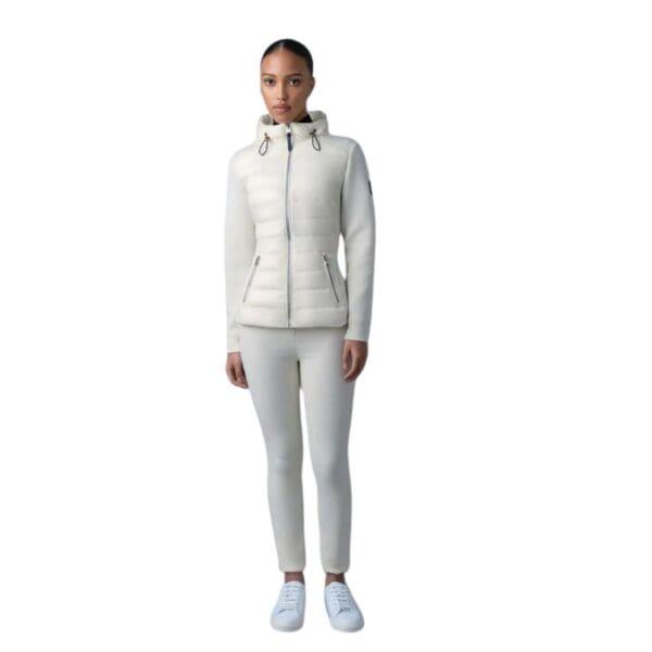 MACKAGE DELLA-R HYBRID JACKET WITH HOOD