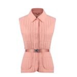 MACKAGE HELIA LIGHT DOWN VERTICAL QUILTED VEST