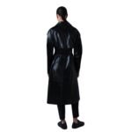 MACKAGE CARMELA LEATHER TRENCH WITH BELT