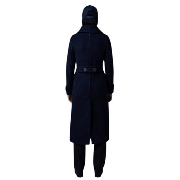 MACKAGE ELODIE DOUBLE FACE WOOL TAILORED COAT