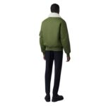 MACKAGE FRANCIS DOWN BOMBER JACKET WITH SHEARLING COLLAR 