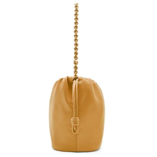 LOEWE FLAMENCO PURSE BUCKET BAG IN SOFT LAMBSKIN