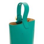 LOEWE PEBBLE MINI BUCKET BAG IN SOFT CALFSKIN