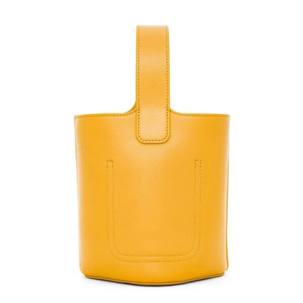 LOEWE PEBBLE MINI BUCKET BAG IN SOFT CALFSKIN