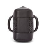 LOEWE AMAZONA 15 BAG IN ANAGRAM JACQUARD AND CALFSKIN