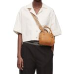 LOEWE AMAZONA 16 SQUARE BAG IN CALFSKIN NAPPA
