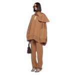 THE ATTICO PENNY CAMEL LONG PANTS