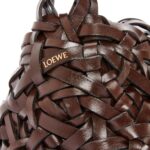 LOEWE SMALL NEST BASKET BAG IN CALFSKIN