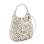 LOEWE DIAMOND HOBO BAG IN CALFSKIN