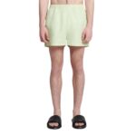 NANUSHKA AMIL SWIM SHORTS SHADOW LIME