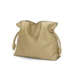 LOEWE LARGE FLAMENCO CLUTCH BAG IN CALFSKIN NAPPA