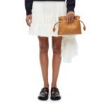LOEWE MINI FLAMENCO CLUTCH BAG IN CALFSKIN NAPPA