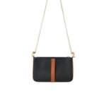 CHLOE MARCIE POUCH ON CHAIN BLACK