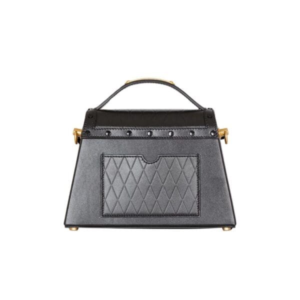 BALMAIN JOLIE MADAME MEDIUM BAG IN CALFSKIN BLACK - Image 2