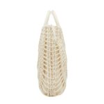 VALENTINO GARAVANI ALLKNOTS WOVEN LEATHER SHOPPER