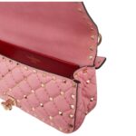 VALENTINO GARAVANI ROCKSTUD SPIKE CALFSKIN SHOULDER BAG