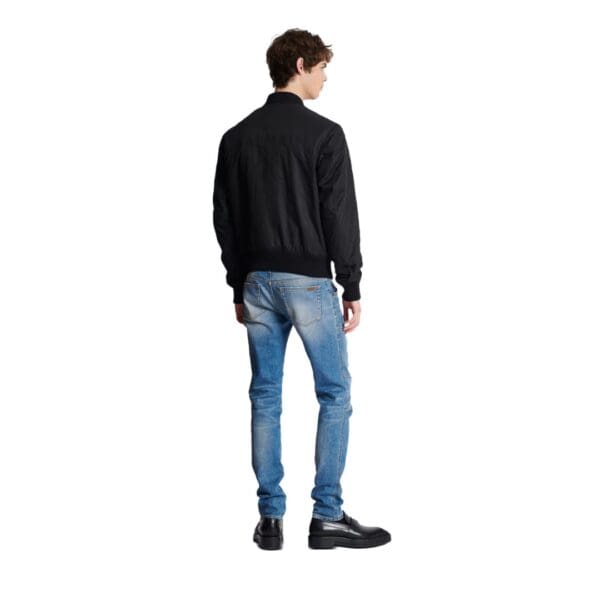 BALMAIN PB NYLON BOMBER JACKETB