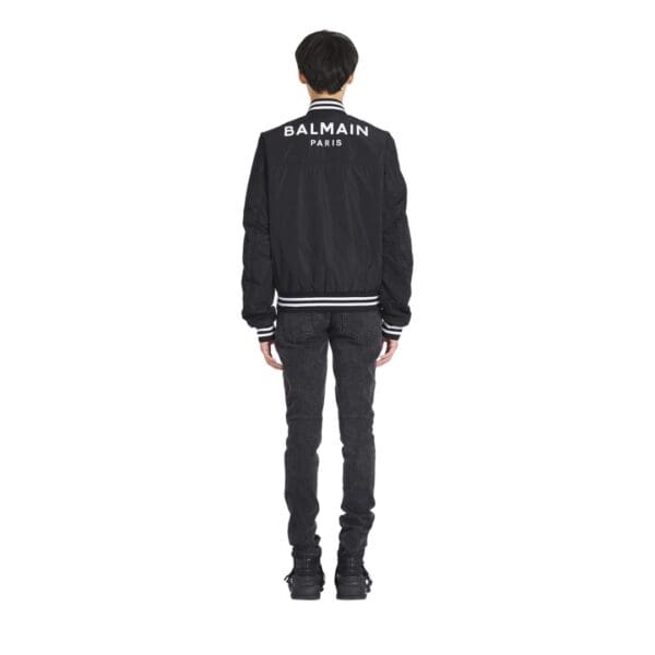 BALMAIN NYLON BOMBER JACKET