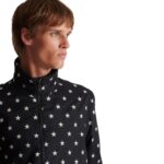 BALMAIN STARS REVERSIBLE BOMBER JACKET