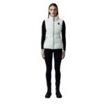 MACKAGE GISELA STRETCH LIGHT DOWN VEST WITH STAND COLLAR