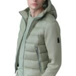 MACKAGE FRANK-R HYBRID JACKET WITH HOOD