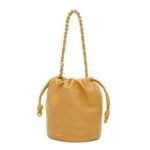 LOEWE FLAMENCO PURSE BUCKET BAG IN SOFT LAMBSKIN