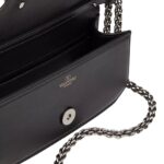 VALENTINO GARAVANI LOCÒ SMALL SHOULDER BAG WITH JEWEL LOGO