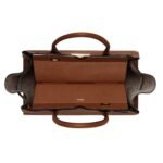 VALEXTRA MILANO TWO HANDLES MEDIUM BAG