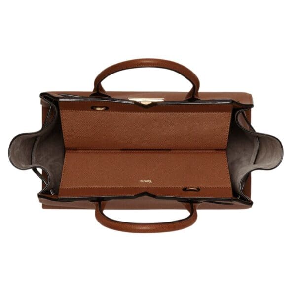 VALEXTRA MILANO TWO HANDLES MEDIUM BAG