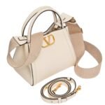 VALENTINO GARAVANI ALLTIME SMALL HANDBAG IN GRAINY CALFSKIN